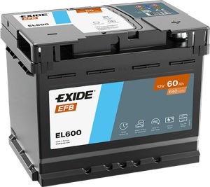 Exide Start&Stop EFB EL600 12V 60Ah