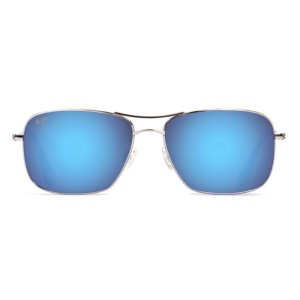 Maui Jim B246 -17 BLUE HAWAIIWIKI SILVER SILVER