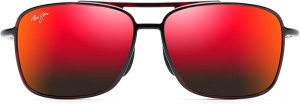 Maui Jim RM437 -04T HAWAII LAVA KAUPO GAP RED BLACK - Img 2