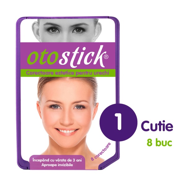 Corectoare pentru urechi decolate, clapauge, Otostick, 8 bucati