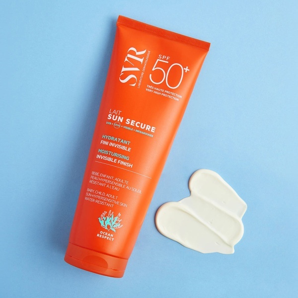 Lapte hidratant SPF 50+ Sun Secure, 250 ml, SVR