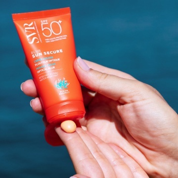 Crema spuma pentru protectie solara fara parfum Sun Secure Blur, SPF 50+, 50 ml, SVR - Img 1