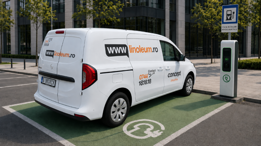 Viitorul este electric: Livrăm sustenabil cu noua noastră flotă 100% verde!