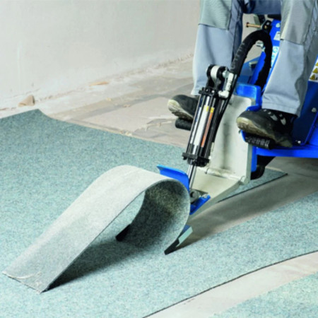 Floor removal, removing and cleaning floor adhesive