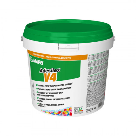 Adeziv acrilic in dispersie apoasa Mapei Adesilex V4 pentru pardoseli elastice