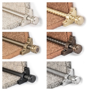 Sistem de fixare mocheta pe treapta Stairrods UK - Vision Piston