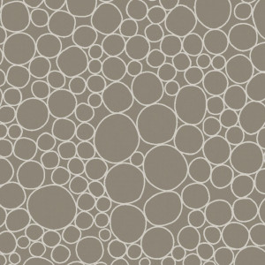 Tapet PVC Tarkett Aquarelle HFS - Bubbles BROWN