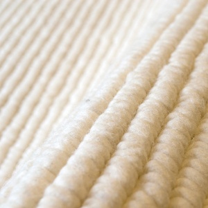 Mocheta rezidentiala din lana B.I.C. Carpets Luxury woven Bamboo 160 white