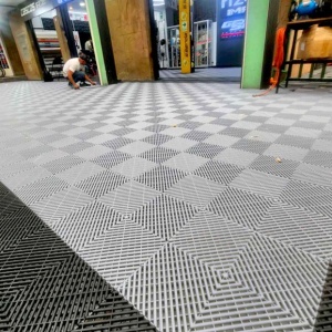 Pardoseala modulara garaj Mosolut Aero Grey