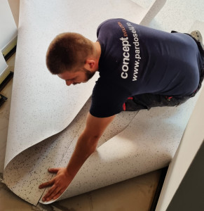 Montaj Covor PVC și Linoleum Tarkett cu echipe certificate