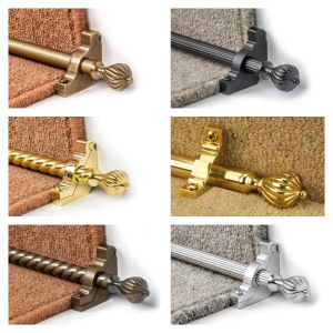 Sistem de fixare mocheta pe treapta Stairrods UK - Eastern promise Cairo