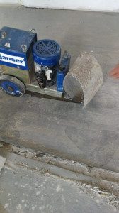 decopertare linoleum
