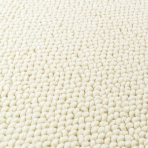 Mocheta rezidentiala din lana B.I.C. Carpets Luxury woven Tosh 1870 white