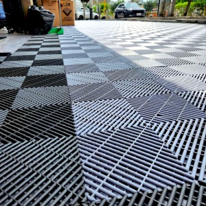 Pardoseala modulara garaj Mosolut Aero Grey