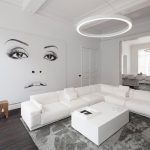 Mocheta rezidentiala cu lana B.I.C. Carpets Luxury woven Impulse 5960 silver