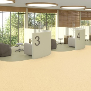 Covor PVC Tarkett iQ Eminent - PALE YELLOW 894 - Img 2