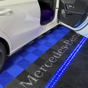 Pardoseala modulara garaj Mosolut Aero Blue