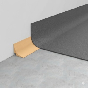Profil scafa ascunsa montaj linoleum sau covor PVC