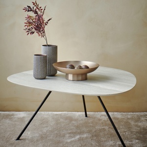 Mocheta rezidentiala cu lana B.I.C. Carpets Handtuft Gravel 10 ivory