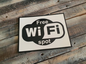 Tabla Free Wifi spot