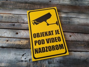 Tabla-Objekat pod video nadzorom 25x16
