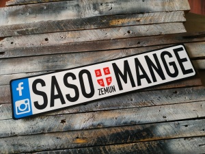 Auto ukrasna tablica