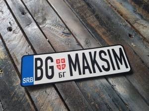 Tablica za dečiji autić