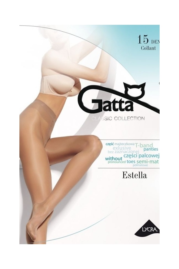 Ciorapi dama Gatta, Estella 15 Den, Lycra