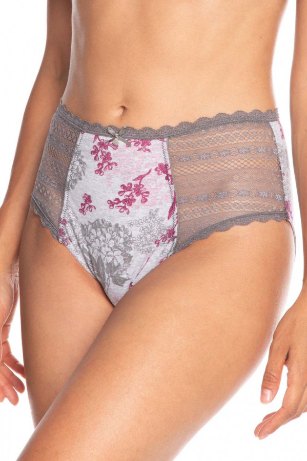Set 2 bucati, Chilot Clasic, talie inalta Blossom