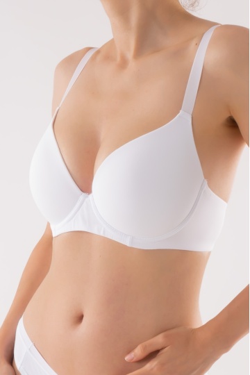Sutien extra confort cupa subtire preformata microfibra, Klara - Img 1