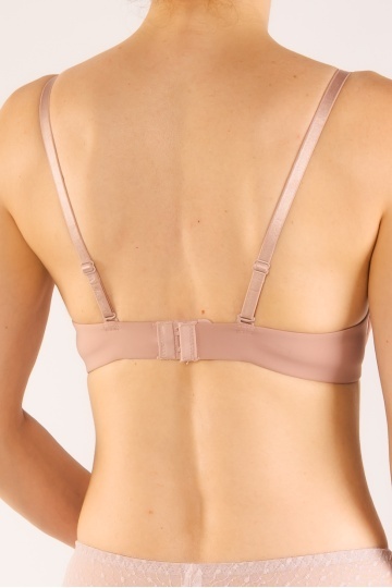Sutien Gina, Extra Push-up Basic , cupe B si C , Roz Inchis - Img 3