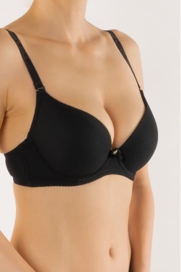 Sutien cupa subtire preformata microfibra, Gema, cupe B, C, D - Img 2