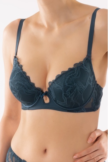 Sutien push-up elegant, cupa preformata Rina - Img 3
