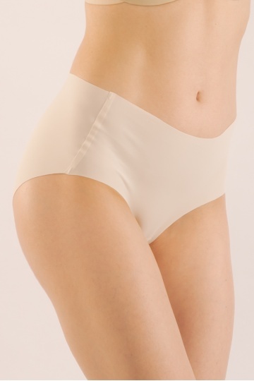Chiloti femei clasic Kala, microfibra Laser Cut, Cream - Img 3