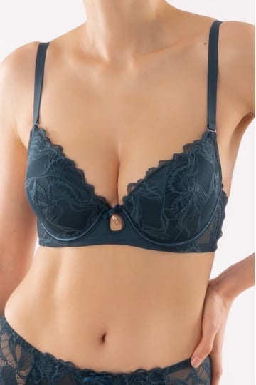 Sutien push-up elegant, cupa preformata Rina - Img 1