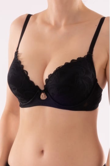 Sutien push-up elegant, cupa preformata Rina - Img 2