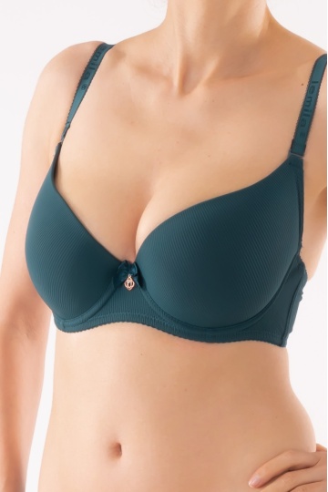 Sutien cupa subtire preformata microfibra, Gianna - Img 4