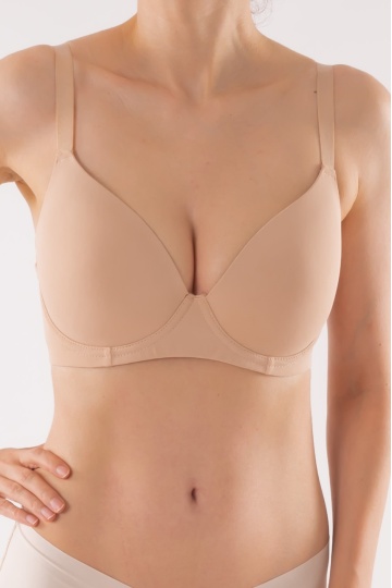 Sutien extra confort cupa subtire preformata microfibra, Klara - Img 2