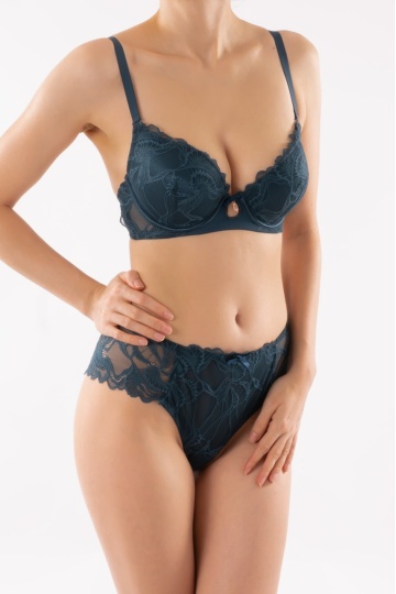 Sutien push-up elegant, cupa preformata Rina - Img 5