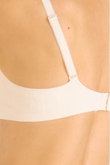 Sutien Viviana cupa preformata graduala, cupe B, C si D, Cream - Img 4