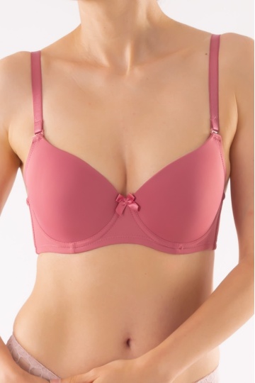 Sutien cupa subtire preformata microfibra, Bella ,