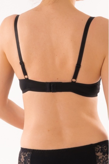 Sutien Pandora, cupa moale extra confort Negru, cupe B, C si D - Img 3