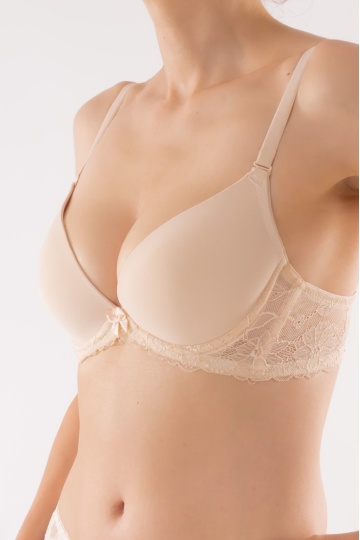 Sutien push-up microfibra, cupa preformata Marion, cupe B si C - Img 2