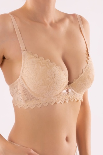 Sutien push-up elegant, cupa preformata - Img 3
