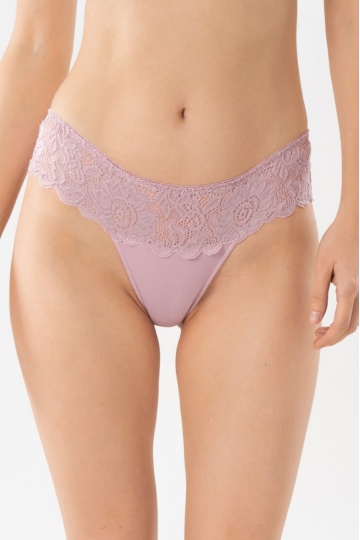 Chiloti femei Siera, bumbac si dantela Dusty Pink