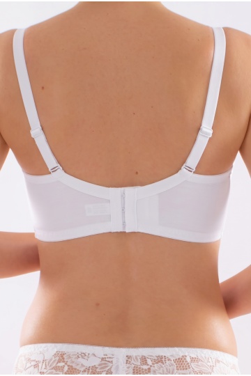 Sutien push-up fara armatura Olivia, ALB ( cupe B si C ) - Img 3