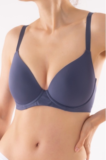 Sutien extra confort cupa subtire preformata microfibra, Klara - Img 1