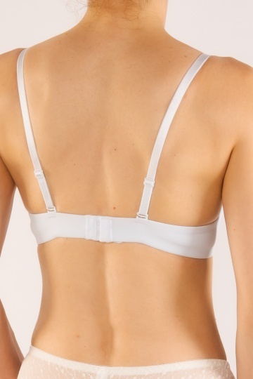 Sutien Gina, Extra Push-up Basic , cupe B si C , Alb - Img 3