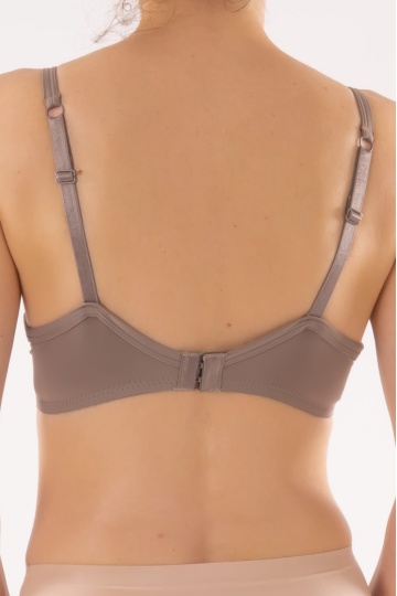 Sutien Lumia cupa subtire, Satin Maro, cupa B, C si D - Img 3
