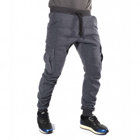 МЪЖКО ДОЛНИЩЕ CARGO TAPERED SLIM FIT ЕСЕН/ЗИМА ВАТИРАНО - Img 4